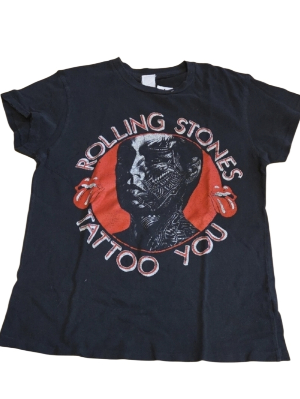 Rolling Stones 'Tattoo You' Black Graphic Tee